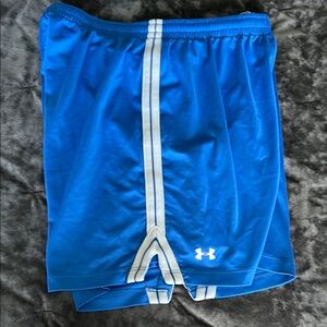 Under Armour Men's Bright Blue Athletic Shorts
